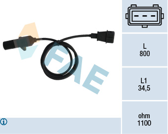Sensor, crankshaft pulse - 79296 FAE