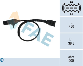 Sensor, crankshaft pulse - 79333 FAE