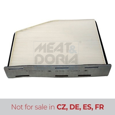 Filter, interior air - 17295 MEAT & DORIA