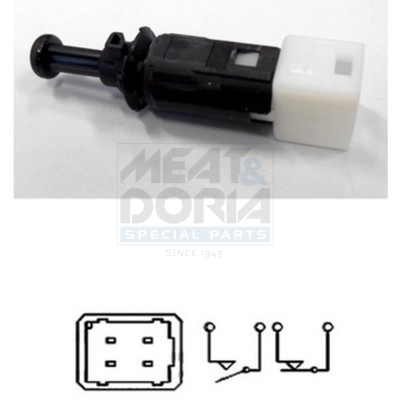 Brake Light Switch - 35033 MEAT & DORIA