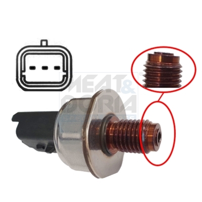 Sensor, fuel pressure - 9224 MEAT & DORIA