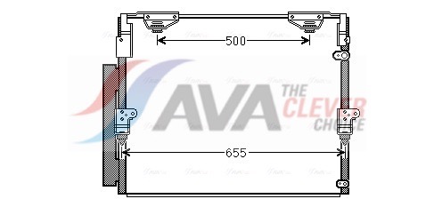 Condensatore, Climatizzatore - TO5560D AVA QUALITY COOLING