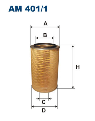 Air Filter - AM 401/1 FILTRON