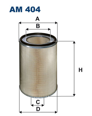 Air Filter - AM 404 FILTRON