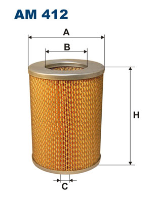 Luftfilter - AM 412 FILTRON