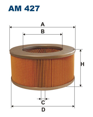 Air Filter - AM 427 FILTRON