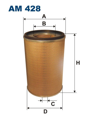 Air Filter - AM 428 FILTRON
