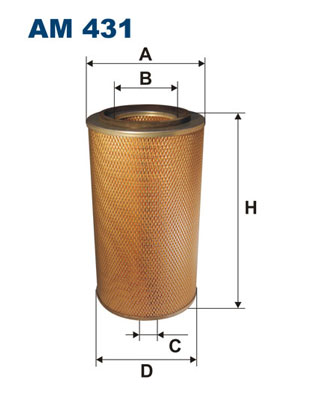 Air Filter - AM 431 FILTRON