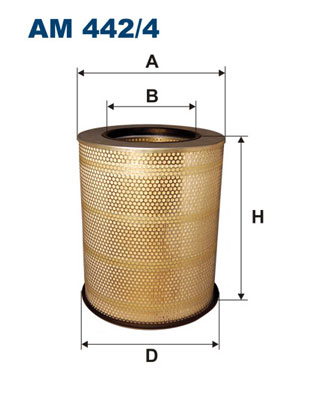 Filtro aria - AM 442/4 FILTRON