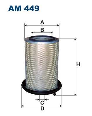 Air Filter - AM 449 FILTRON