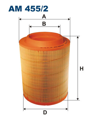 Air Filter - AM 455/2 FILTRON
