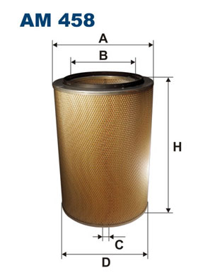 Air Filter - AM 458 FILTRON