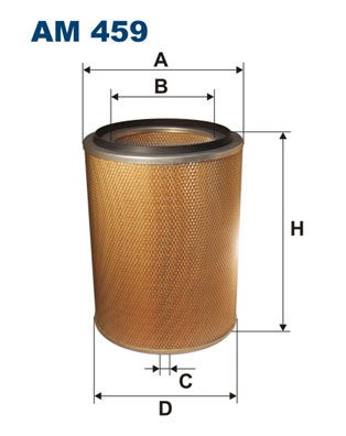 oro filtras - AM 459 FILTRON