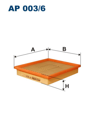 Air Filter - AP 003/6 FILTRON
