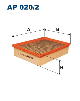 Air Filter - AP 020/2 FILTRON