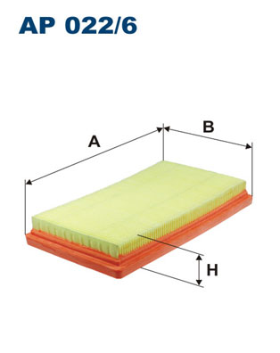 Luftfilter - AP 022/6 FILTRON
