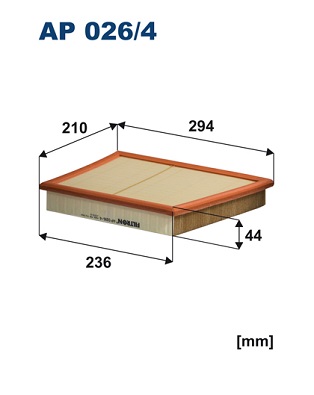 Air Filter - AP 026/4 FILTRON
