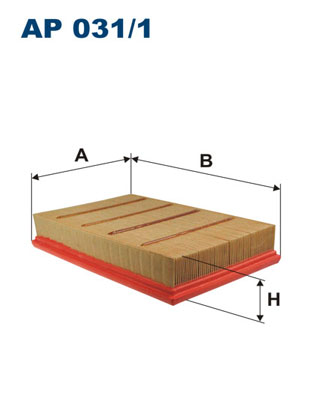Air Filter - AP 031/1 FILTRON
