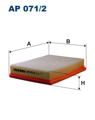 Air Filter - AP 071/2 FILTRON