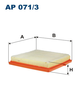 Air Filter - AP 071/3 FILTRON
