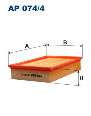 Air Filter - AP 074/4 FILTRON