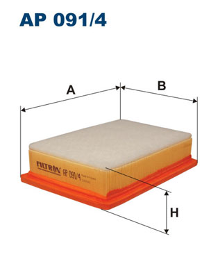 Air Filter - AP 091/4 FILTRON