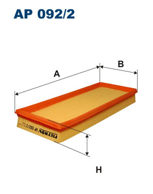 Air Filter - AP 092/2 FILTRON