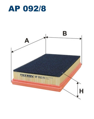 Air Filter - AP 092/8 FILTRON