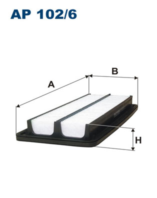 Air Filter - AP 102/6 FILTRON