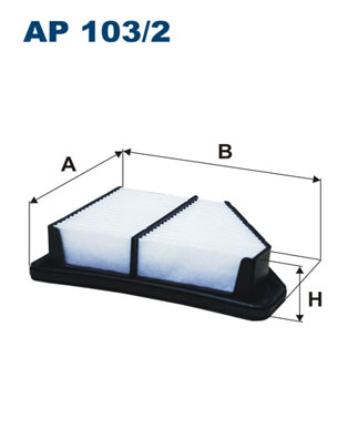 Air Filter - AP 103/2 FILTRON