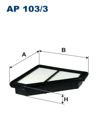 Air Filter - AP 103/3 FILTRON