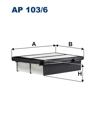 Air Filter - AP 103/6 FILTRON