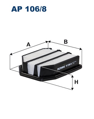 Air Filter - AP 106/8 FILTRON
