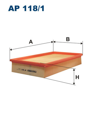 Air Filter - AP 118/1 FILTRON