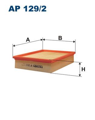 Air Filter - AP 129/2 FILTRON
