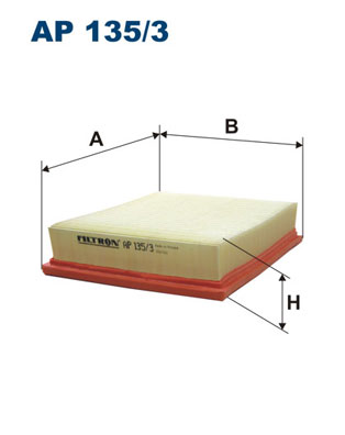Air Filter - AP 135/3 FILTRON