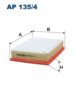 Air Filter - AP 135/4 FILTRON