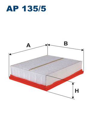 Air Filter - AP 135/5 FILTRON