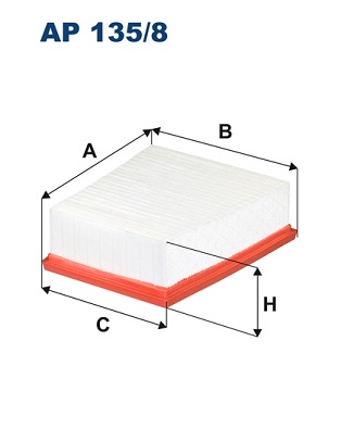 Air Filter - AP 135/8 FILTRON