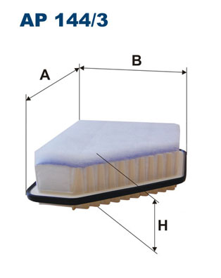 Air Filter - AP 144/3 FILTRON
