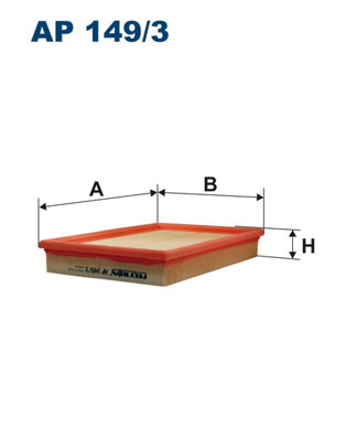 Air Filter - AP 149/3 FILTRON