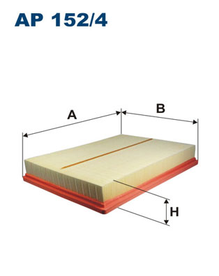 Air Filter - AP 152/4 FILTRON