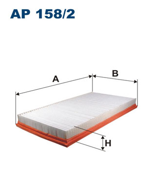 Air Filter - AP 158/2 FILTRON
