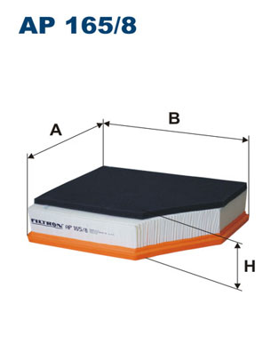 Air Filter - AP 165/8 FILTRON