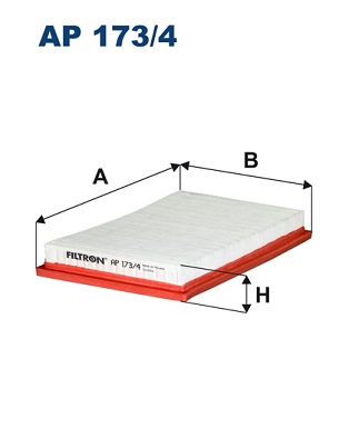 Air Filter - AP 173/4 FILTRON