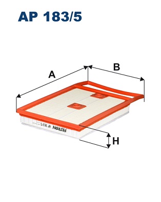 Air Filter - AP 183/5 FILTRON