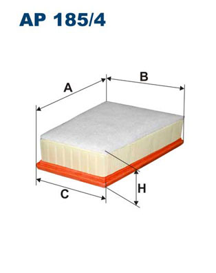 Air Filter - AP 185/4 FILTRON