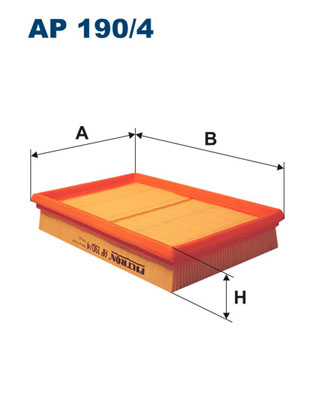 Air Filter - AP 190/4 FILTRON
