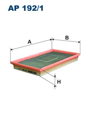 Air Filter - AP 192/1 FILTRON