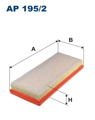 Air Filter - AP 195/2 FILTRON